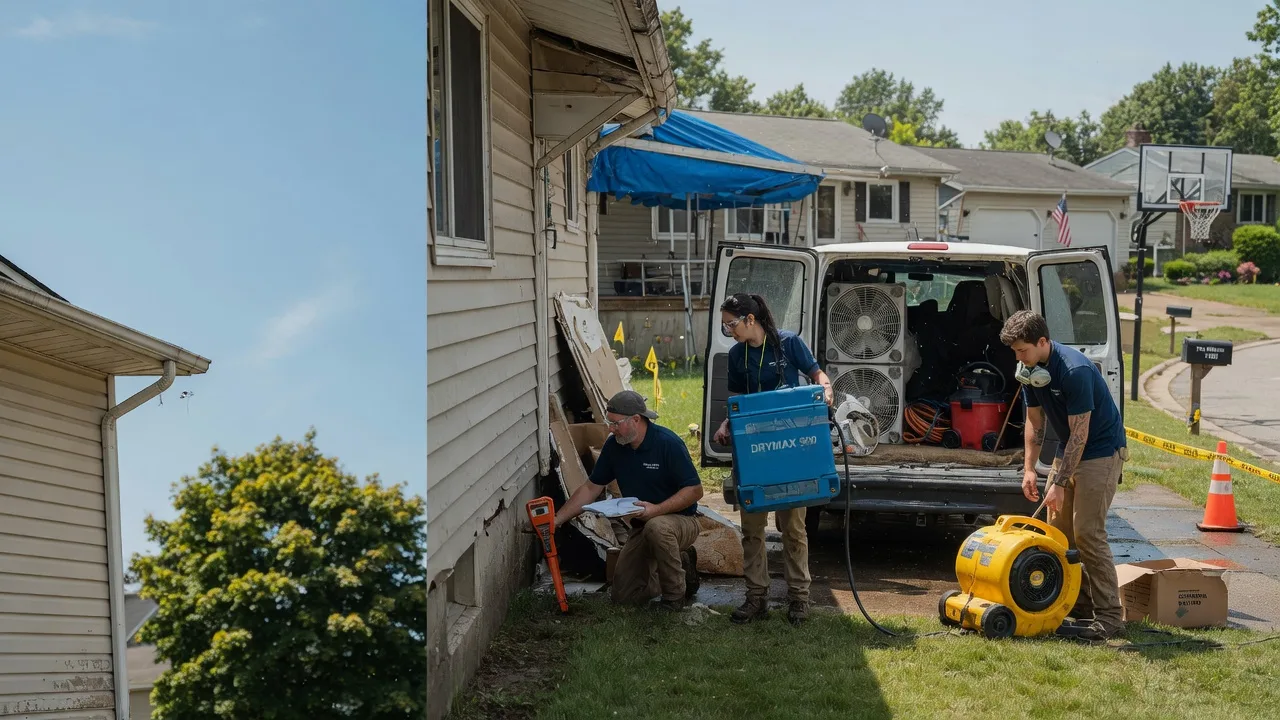 Ceiling Leak Cleanup in Hallock, MN near me